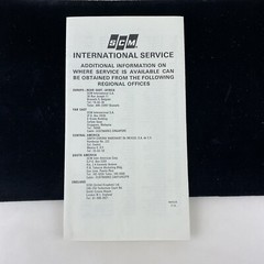 1960’s SCM SMITH CORONA CORSAIR 700 TYPEWRITER INSTRUCTION MANUAL England Vtg