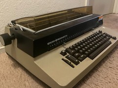 Vintage Sperry Remington Rand SR101 Electric Typewriter for collection
