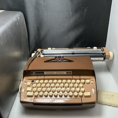 Vintage MCM Smith Corona Coronet Super 12 Electric Typewriter w/Case Tested