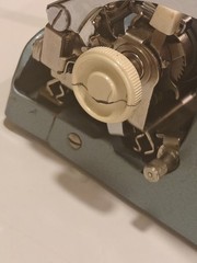 VOSS WUPPERTAL MODEL PRIVAT TYPEWRITER. GERMANY 1961. PICA FONT 12. SPANISH