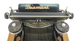 Rare! DIAMANT Nº1 Typewriter 1922 Schreibmaschine Machine A Ecrire
