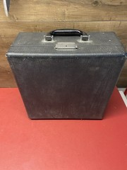 Vintage 1948 Smith Corona Sterling Portable Typewriter & Case Tested & Works