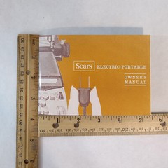 1960s Sears Celebrity Electric Typewriter User Instruction Manual Directions