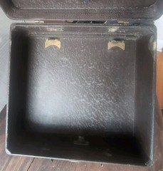 Antique Black Corona professional model No.2 Portable Typewriter with Case