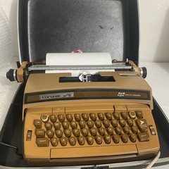Coronet Super 12 Coronamatic 6E Electric Typewriter Smith-Corona Case,Bag,Tested