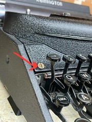 Top Panel Spacers For Remington Noiseless Portable Typewriters