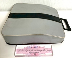 Olivetti Lettera DL Portable Typewriter Vintage With Case AS-IS