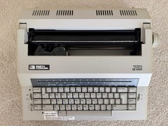 Smith Corona XE 5100 Electric Smart Typewriter Spell-Right 1 Dictionary w/ Cover