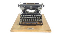 Rare! DIAMANT Nº1 Typewriter 1922 Schreibmaschine Machine A Ecrire