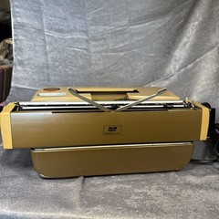 Smith Corona Coronet Super 12 Vintage Electric Typewriter with Case and Manual