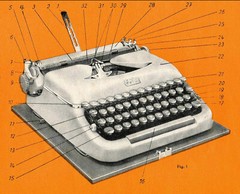 Erika 10 Typewriter User Instruction Manual Directions Guide Booklet