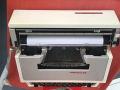 1970s Serviced Underwood Olivetti Like Lettera-32 Typewriter Rebuilt by Mechanic