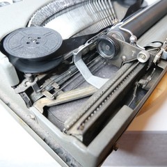 Antique 1939 Hermes Baby Empire Portable Field Typewriter Museum Grade Working
