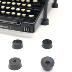 Professional Rubber Feet for Remington Standard Rubber Feet for Model 10, 12 &16