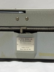 1956 Olympia SM3 Typewriter – Clean, Tested and Typing – West Germany Vin