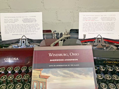 Smith-Corona Portable Typewriter DUO! Flat-Top Standard AND Maroon Sterling