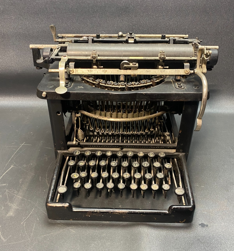 Remington Standard No 6 Manual Typewriter Antique ~ Parts or Repair See Details