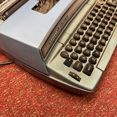 Smith Corona Electric Coronet Super 12 Baby Blue Typewriter Tested Works 1979