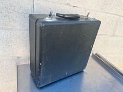 Rare black vtg ​1947 Smith Corona Sterling Typewriter Floating Shift Case Tested