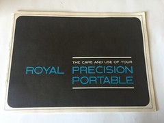 ORIGINAL ROYAL Typewriter – 1978 Instructional Manual