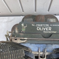 Oliver Typewriter No. 9 For Repair or Parts (not working)