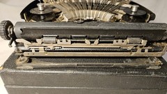 Antique 1938 Remington Batam Vintage Typewriter W/Case C146218