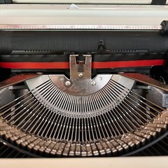 Typewriter Silver Reed 810 Portable Manual Working Tested from Japan