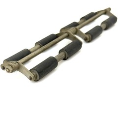 Feed Roller Assembly for Fox No 23 / 24 Typewriter Original Carriage Part Rubber