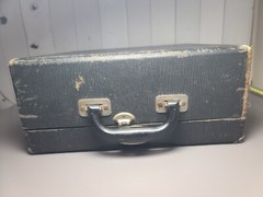 1947 4C Smith Corona Clipper Portable Typewriter w/ Original Case
