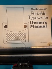 1976 Smith Corona Calypso Typewriter Turquoise UNUSED w/ Case Manual England