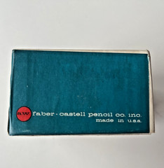 Retro AW FABER-CASTELL 7084B-12 Red Typewriter Erasers with Brush – NEW-with Box