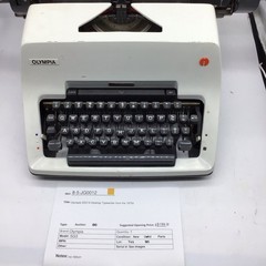 Olympia SG3 N Desktop Typewriter from the 1970s