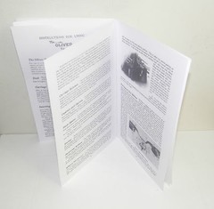 Oliver 9 Typewriter Instruction Manual and Brochure