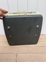 Adler J3 Typewriter Portable Western Germany W/Case 1960’s Functional Key Read