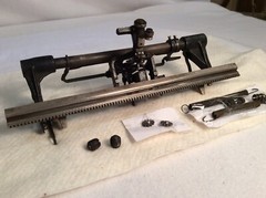Vintage 1925 Royal 10 Typewriter Escapement Wheel Assbly.Carriage Rail,Star Brg.