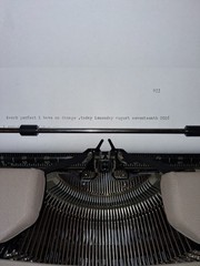 Vntg 1950’s Smith Corona Clipper Portable Manual Typewriter-Nice&Clean-Works!!