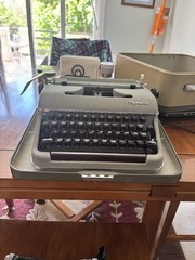 1960s Olympia Typewriter With Maintenance Kit, Case And More
