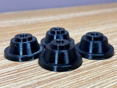 Replacement Foot Mounts (4) for 1950’s Underwood Portable Typewriters