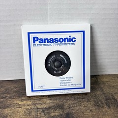 Panasonic Typewriter Daisy Wheel D2-TIPS 200-TITLE PS Vintage Japan