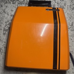 Excellent Condition WORKING Smith Corona Ghia Super G Portable Orange Typewriter