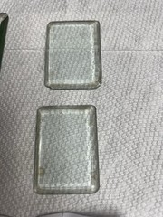 Vintage Royal 10 Typewriter Complete Set of 1921 Clear Beveled Glass W/Hardware