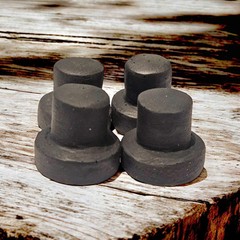 Oliver Model 3-9 Replacement Typewriter Foot Set (4ea)