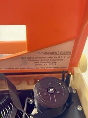 VTG Buddy L Easy Writer 500 Portable Typewriter 1976 Japan Working w/ Hard Case