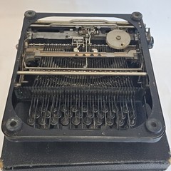 1938 Remington Rem Rand Cadet Portable Typewriter w/ Case S# CB126642 Gorgeous!