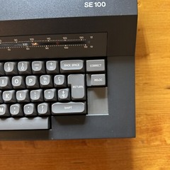 Smith Corona SE100 Electric Typewriter With Case And Powercord Tested Used Works