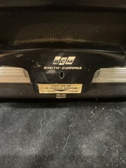 Smith Corona Coronet Automatic 12 Typewriter w Case Brown Tested Works99.9%