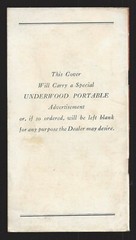 1937 Salesman Sample Fritz Crisler Football Handbook Underwood Typewriter