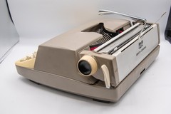 Serviced 1964 Smith-Corona Galaxie (6T) Manual Portable Typewriter with Case