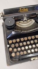 Seidel & Naumann Erika no.5, Typewriter, Vintage, Germany, 1930s, works, rare