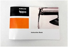 1960s Adler Tippa Typewriter Owner’s Manual User Manual Instruction Manual Guide